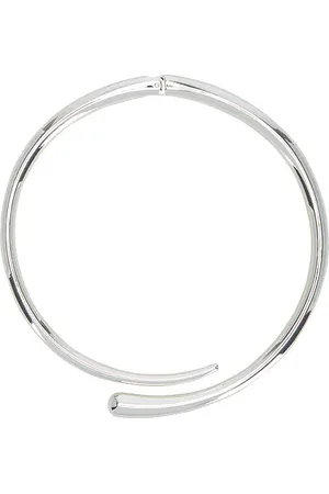 Ettika Gargantilla elegant wrap en color metálico talla all en - Metallic Silver. Talla all.