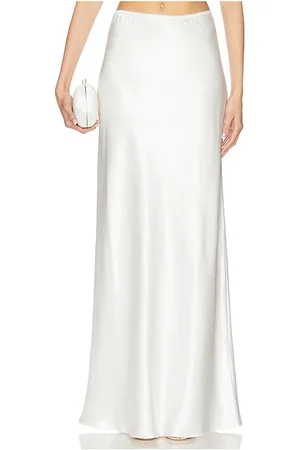 MARIANNA SENCHINA Falda maxi amore en color talla M en - White. Talla M (también en S).