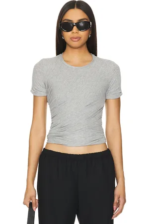 The Line By K Camiseta terra en color gris talla S en - Grey. Talla S (también en XS).
