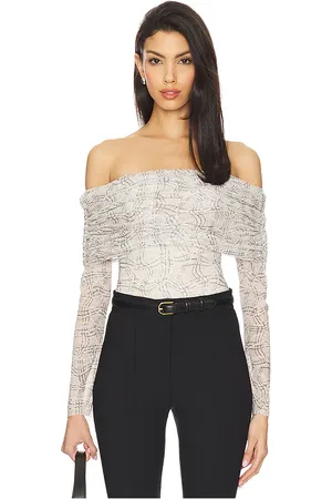 AFRM Body maxine en color beige talla 1X en - Beige. Talla 1X (también en 2X, 3X, L, M, S, XL, XS, XXL, XXS).