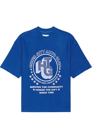 HONOR THE GIFT Camiseta en color royal talla L en - Royal. Talla L (también en M, S, XL/1X).