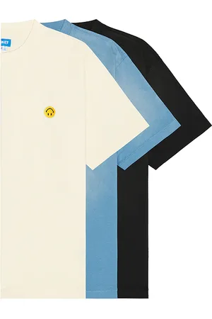 MARKET Camiseta smiley en color crema talla L en Sky Blue Jet Set Black & Butter Cream - Cream. Talla L (también en M, S, XL/1X).