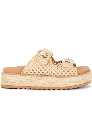 Steve Madden Sandalia bigschmona en color neutral talla 10 en - Neutral. Talla 10 (también en 6).