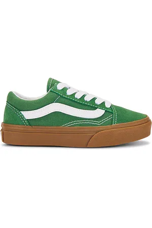 Vans Kids old skool en color verde talla 1 en - Green. Talla 1 (también en 11, 11.5, 12, 12.5, 13).