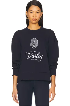 Varley Sudadera rasco namesake en color azul marino talla L en - Navy. Talla L (también en M, S, XL, XS).