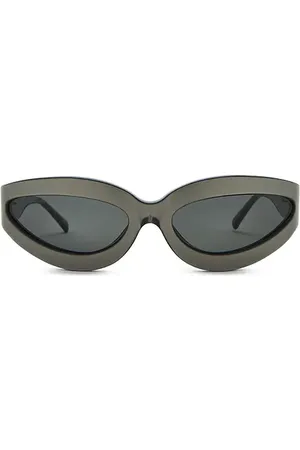 The Attico Gafas de sol en color plateado metálico talla all en - Metallic Silver. Talla all.
