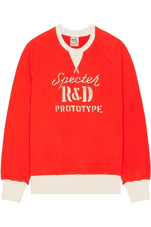 Deus Ex Machina Sudadera specter en color rojo talla L en - Red. Talla L (también en M, S, XL/1X).