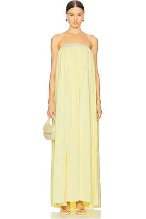 Rowen Rose Maxidress sin tirantes en color limon talla 34/0 en - Lemon. Talla 34/0 (también en 36/2, 38/4).