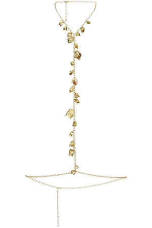 Cult Gaia Joyas cuerpo sakura en color oro metálico talla all en - Metallic Gold. Talla all.