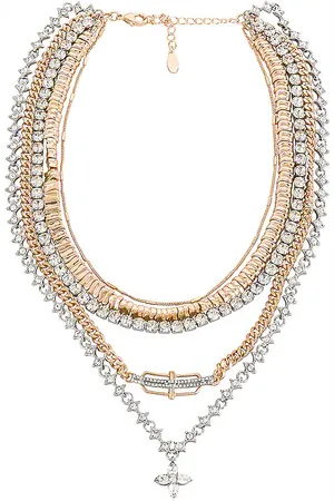 8 Other Reasons Collar camilla en color oro metálico talla all en - Metallic Gold. Talla all.