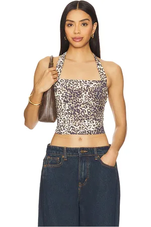 Lioness Rouje halter top en color marrón talla L en - Brown. Talla L (también en M, S, XL, XS, XXS).