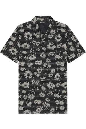 Travis Mathew Shaded grove polo en color talla L en - Black. Talla L (también en M, XL/1X).