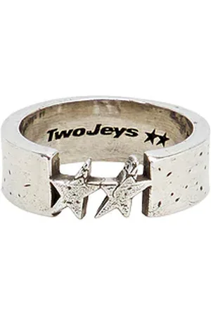 TWOJEYS Anillo icon 01 en color plateado metálico talla 16 en - Metallic Silver. Talla 16 (también en 18, 20, 22).