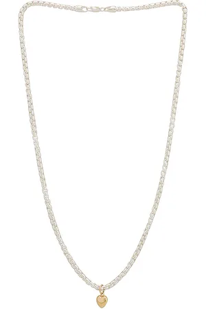 LOREN STEWART Collar gordita en color plateado metálico talla all en - Metallic Silver. Talla all.