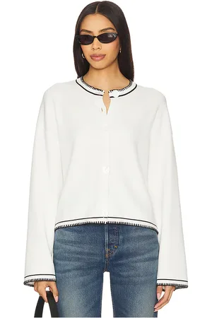SNDYS Cárdigan daphne en color talla L en - White. Talla L (también en M, S, XL, XS, XXL, XXS).