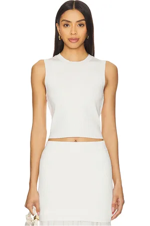A.L.C. Kayla top en color blanco talla S en - White. Talla S (también en XS).