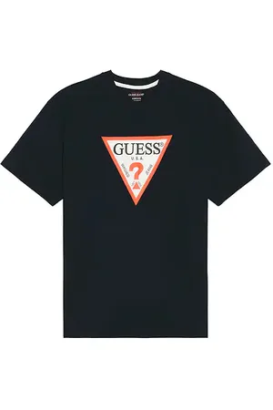 Guess Camiseta iconic en color azul marino talla L en - Navy. Talla L (también en M, S, XL/1X, XS).