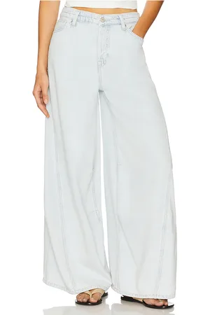 Free People Westward demi jean en color azul talla 24 en - Blue. Talla 24 (también en 25, 26, 27, 28, 29, 30, 31, 32).