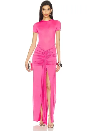 Mother Of All Vestido de camiseta de jersey viola en color rosado talla L en - Pink. Talla L (también en S, XL, XS).