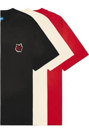 MARKET Camiseta en color negro talla L en Candy Red Jet Set Black & Butter Cream - Black. Talla L (también en M, S, XL/1X).
