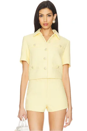 ASTR Chaqueta jacket en color talla S en - Yellow. Talla S (también en XL, XS).