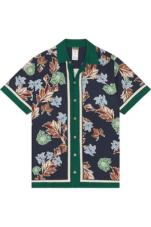 Agua Bendita Camisa jack en color azul talla L en - Blue. Talla L (también en M, S, XL/1X).