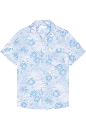 Vintage Summer Camisa en color azul talla L en - Blue. Talla L (también en M, S, XL/1X, XXL/2X).