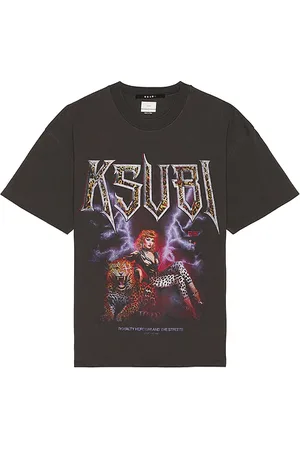 KSUBI Camiseta en color negro talla L en - Black. Talla L (también en M, S).