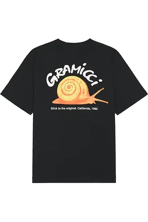 Gramicci Camiseta snail en color negro talla L en - Black. Talla L (también en M, S, XL/1X).