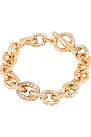 Ettika Brazalete en color oro metálico talla all en - Metallic Gold. Talla all.