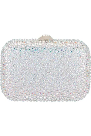 Olga Berg Estuche casey hotfix en color plateado metálico talla all en - Metallic Silver. Talla all.