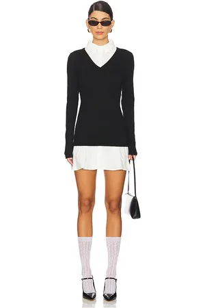 Lioness Minivestido femme en color negro talla L en - Black. Talla L (también en M, S, XL, XS, XXL, XXS).
