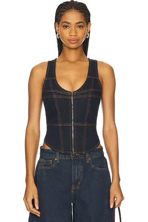 Lioness Westwood top en color azul talla S en - Blue. Talla S (también en XXS).