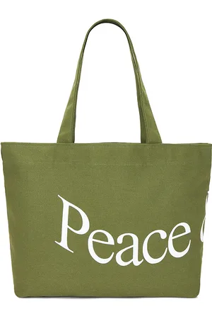 Museum of Peace and Quiet Bolso tote wordmark en color talla all en - Olive. Talla all.
