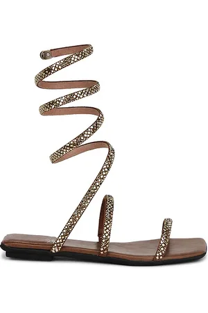 Jeffrey Campbell Sandalias slinked en color bronce metálico talla 10 en - Metallic Bronze. Talla 10 (también en 6, 6.5, 7