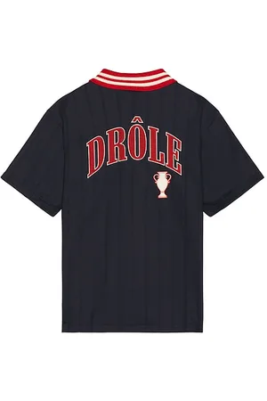 Drôle de Monsieur Camisa en color talla L en - Navy. Talla L (también en M, S, XL/1X).