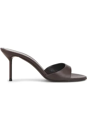PARIS TEXAS Pantunfla lidia en color chocolate talla 36 en - Chocolate. Talla 36 (también en 40).