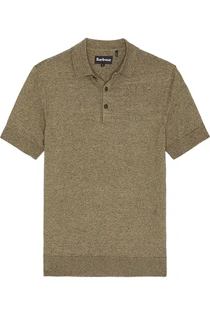 Barbour Buston knit polo en color militar talla L en - Army. Talla L (también en M, S).