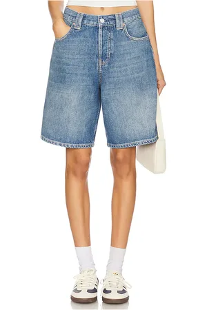 Free People X we the free montana short en color azul talla 24 en - Blue. Talla 24 (también en 25, 26, 27).