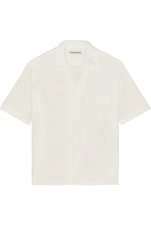OUR LEGACY Camisa manga corta heusen en color blanco talla 48 en - White. Talla 48 (también en 50, 52).