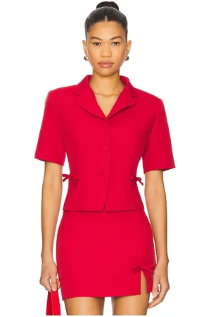 ASTR Sophie blazer en color talla L en - Red. Talla L (también en XS).