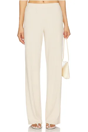 Lovers And Friends Pantalón kinsley en color beige talla L en - Beige. Talla L (también en M, S, XL, XS, XXS).