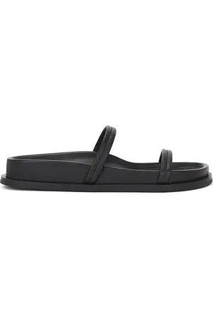 St Agni Sandalias de doble correa en color fine en color talla 37 en - Black. Talla 37 (también en 38, 39, 40).