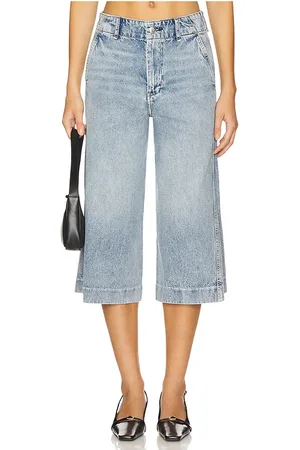 RAG&BONE Culote jamie en color azul talla 24 en - Blue. Talla 24 (también en 25, 26, 27, 28, 30, 32, 33, 34).