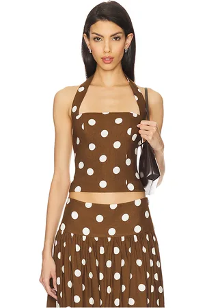 MAJORELLE Blusa en color marrón talla M en - Brown. Talla M (también en XL).