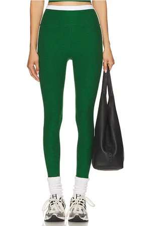 Beyond Yoga Leggins tiro alto spacedye trophy en color verde talla L en - Green. Talla L (también en M, S