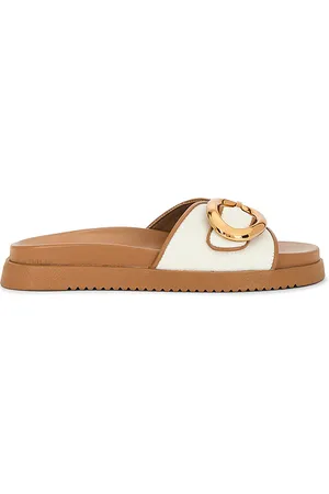 Steve Madden Sandalias mandie en color crema talla 10 en - Cream. Talla 10 (también en 5.5, 6, 6.5, 7, 7.5, 8, 8.5, 9, 9