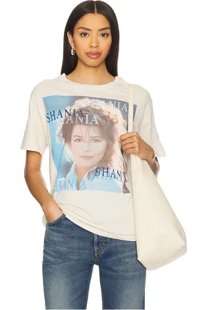 DAYDREAMER Camiseta shania twain woman en me en color crema talla L en - Cream. Talla L (también en M, S, XL, XS).