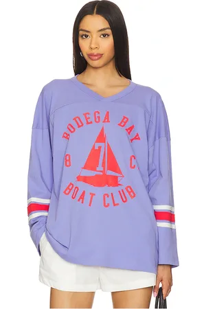 DAYDREAMER Bodega bay hockey jersey en color morado talla L/XL en - Purple. Talla L/XL (también en S/M).