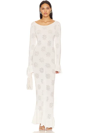 Asta Resort Maxivestido rafaella en color blanco talla L en - White. Talla L (también en XL).